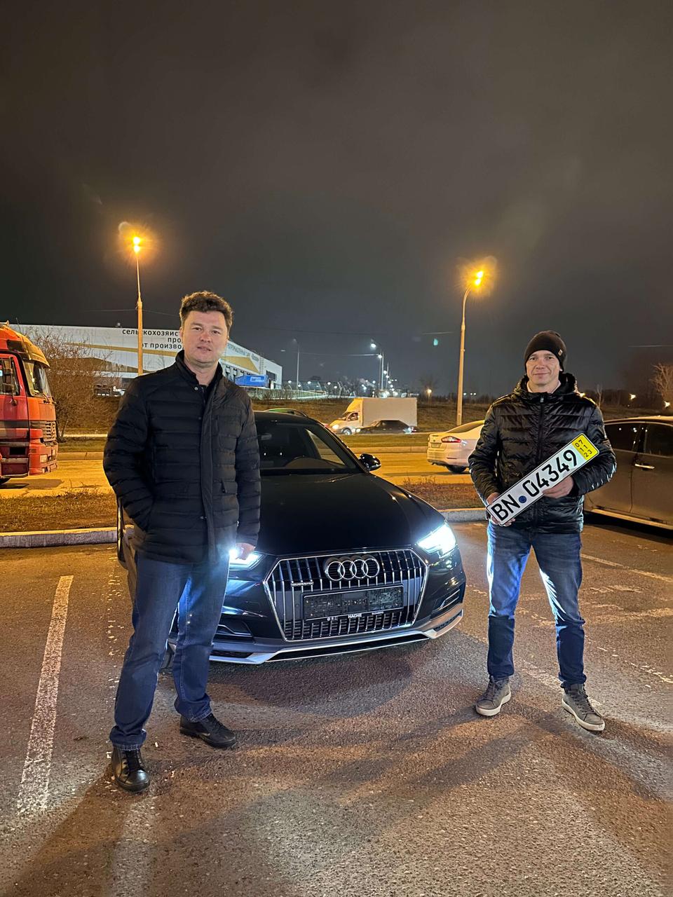 клиент F5AVTO с привезённым авто