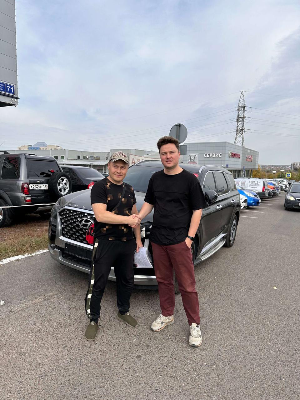 клиент F5AVTO с привезённым авто
